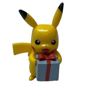 Pikachu Holding A Present Figure 2021 Jawares